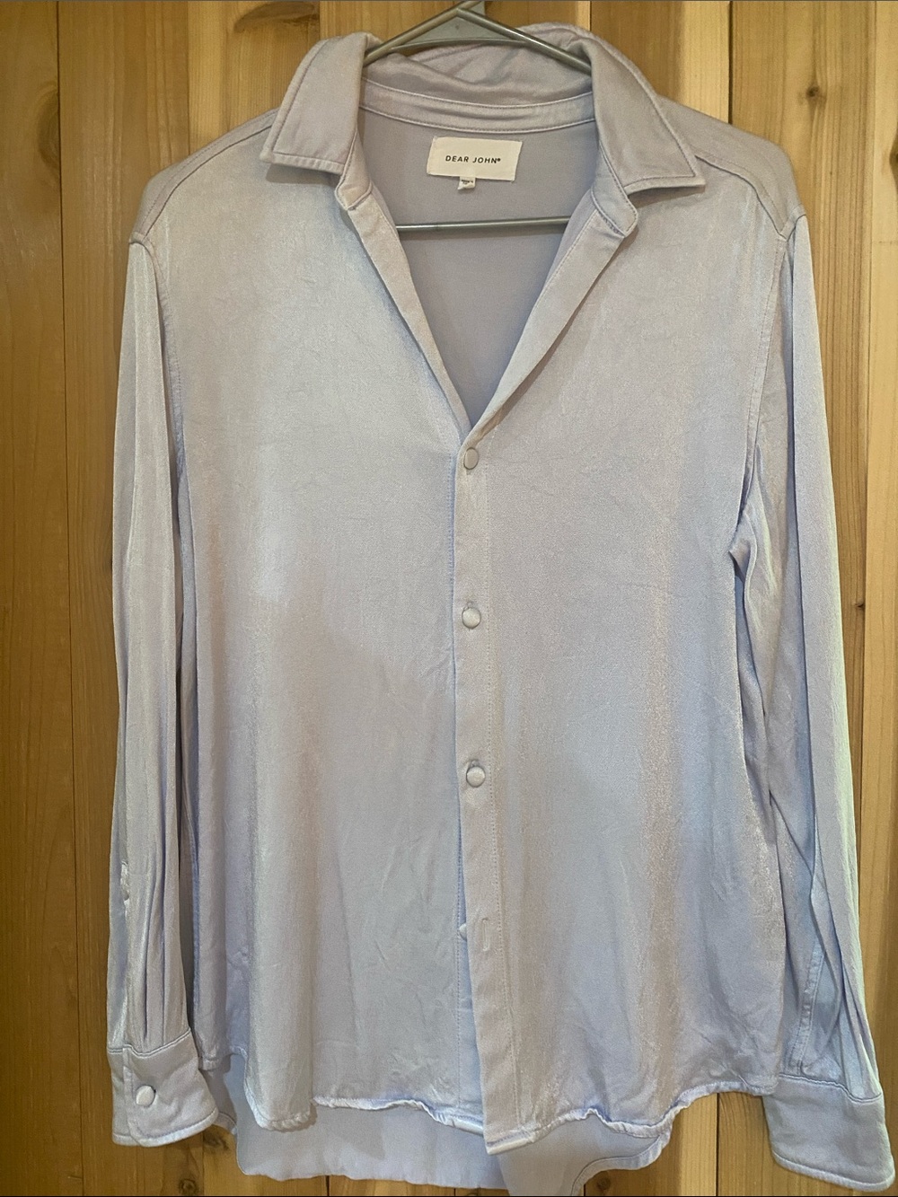 Dear John Silver Blue Blouse